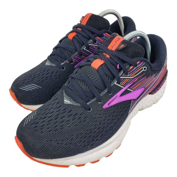 BROOKS Shoes ADRENALINE GTS 19 Womens Size 11 Black Running Sneaker 1202841D080 - Picture 2 of 14